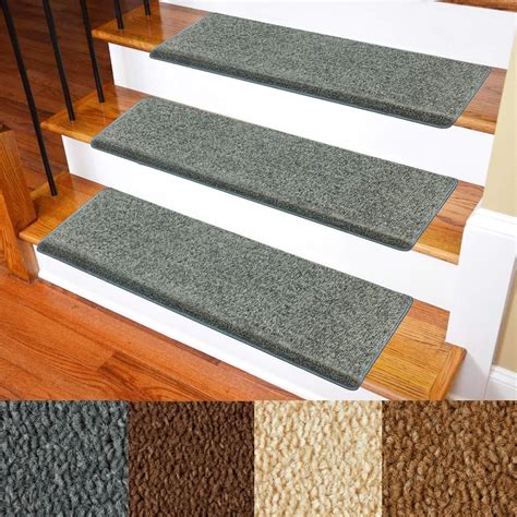 non slip rug stair treads|interior stair treads non slip.